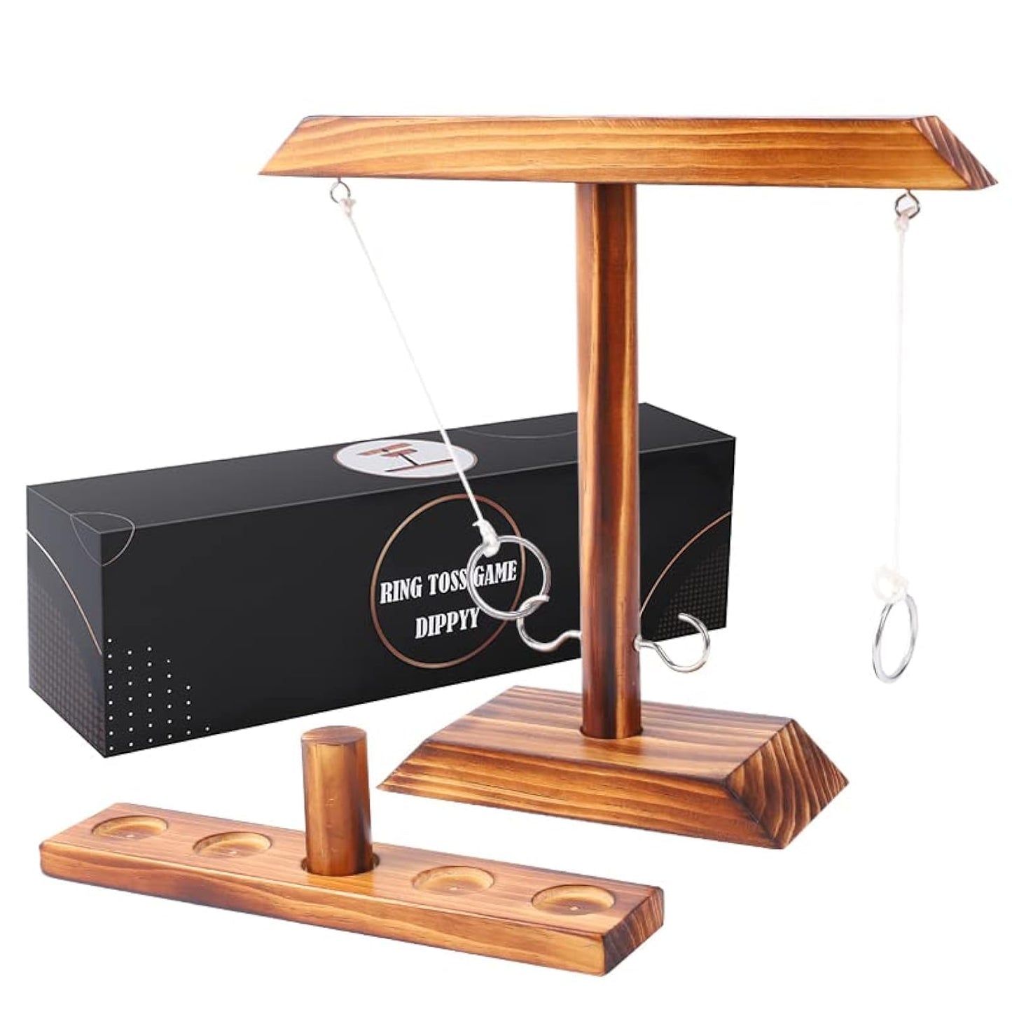 Wooden Ring Toss Game