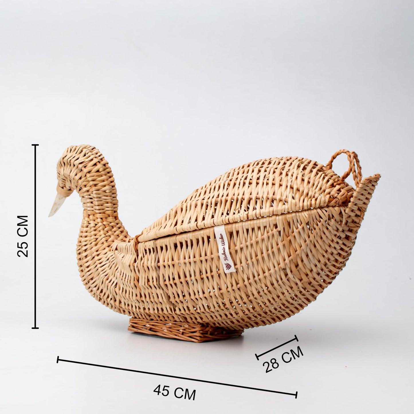 Clapsmile Swan Dry Fruit Basket