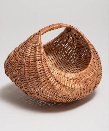 Handcrafted Wicker Storage Basket