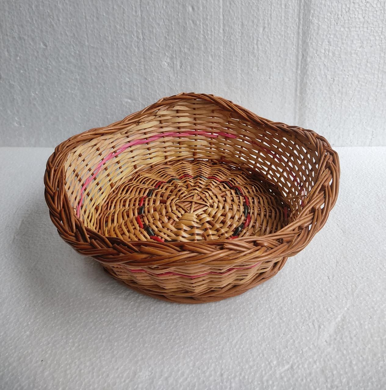 Eco-Friendly Wicker Storage Basket
